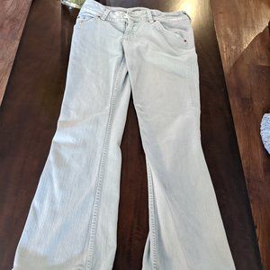 Vintage Hudson Cropped Flap Jeans